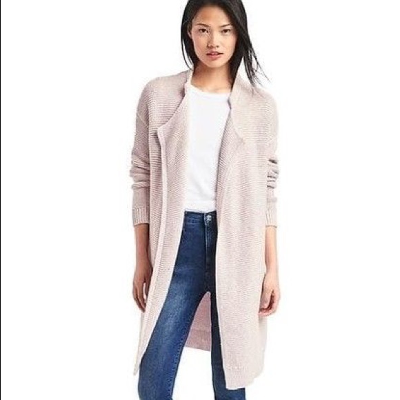 gap long cardigan sweater